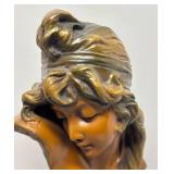 O - Art Nouveau Boston Bust Sculpture