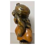 O - Art Nouveau Boston Bust Sculpture