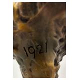 O - Art Nouveau Boston Bust Sculpture