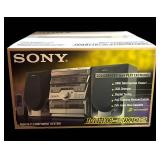 O - Sony Mini Hi-Fi Component System 60W 3CD Changer Model: MHC-RXD2