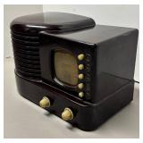 RR - Zenith Beehive Bakelite Art Deco Tube Radio Model: SR312