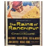 FR - Vintage The Rains of Ranchipur Promotional Poster - Unframed