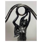 O - Vintage Art Nouveau Figural Candelabra
