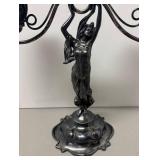 O - Vintage Art Nouveau Figural Candelabra