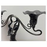 O - Vintage Art Nouveau Figural Candelabra