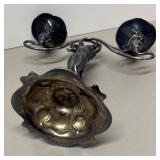 O - Vintage Art Nouveau Figural Candelabra