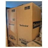 FR - Pair of New Technics Speakers Model: SB-PR09