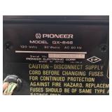 RR - Pioneer 4-Channel Receiver - 120V 80W Vintage Stereo Model: QX-646