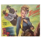 FR - Vintage Columbia Pictures Renegades Movie Poster Unframed Print on Linen