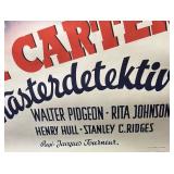 RR - Nick Carter Mästerdetektiv Vintage Unframed Linen Print