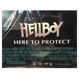 RR - Hellboy Poster - Here to Protect - Unframed