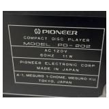 RR - Pioneer Compact Disc Player Model: PD-202
