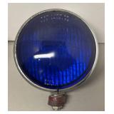 LLR - Two Vintage Unity Mfg. Co Spotlights  - Cobalt Blue Lenses Model: S-3