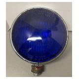 LLR - Two Vintage Unity Mfg. Co Spotlights  - Cobalt Blue Lenses Model: S-3