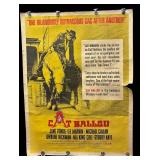 RR - Vintage Cat Ballou Unframed Poster