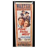 RR - Four Faces West Unframed Poster