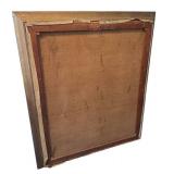 DR - Nude Woman Oil Painting - Vintage Unsigned, Framed