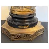 DR - Richesse Par Bessonnes - Antique French Cast Metal Angel Sculpture