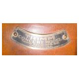 DR - Trimm Concert Model Art Nouveau Speaker, 37 in Tall - Trimm Radio Mfg Co Chicago