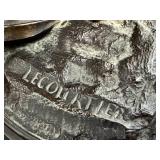 DR - LECOURTIER Bulldog Sculpture - Antique French Dog