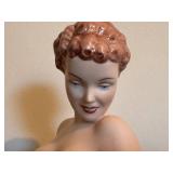Vintage Royal Lux Porcelain Hand Painted Nude Figure - Czech Republic Art Deco