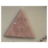 Vintage Royal Lux Porcelain Hand Painted Nude Figure - Czech Republic Art Deco