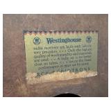 DR - Vintage Westinghouse Vintage Art Deco Clock Radio