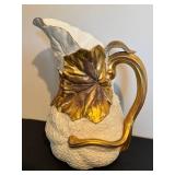 Antique Royal Worcester Water Pitcher - Porcelain, Circa 1882