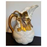 Antique Royal Worcester Water Pitcher - Porcelain, Circa 1882