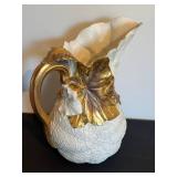 Antique Royal Worcester Water Pitcher - Porcelain, Circa 1882