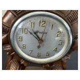 BR - Gibraltar Electric Clock Co. No. 290 Winged Plane Mantel Clock