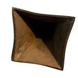 DR - Pair of Vintage Art Deco Bronze Candle Holders