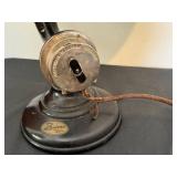 BR - Antique Burns Radio Speaker - Pyralin Horn, 1920s