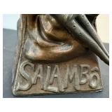 DR - Emmanuel Villanis Salambo Bust - Art Nouveau Bronze