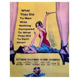DR - Three Bad Sisters Vintage Movie Poster 1955 Linen Mounted #55/481