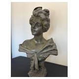 DR - Emmanuel Villanis Carmela Art Nouveau Bust