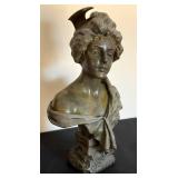DR - Emmanuel Villanis Carmela Art Nouveau Bust