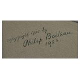 DR - Philp Boileau Portrait - Vintage Framed Artwork