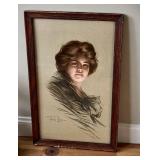 DR - Philp Boileau Portrait - Vintage Framed Artwork