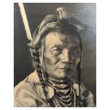 DR - T.J. Hileman Chief Bird Rattler Photogravure Portrait - Glacier National Park, 1927