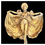 Antique Pocket Emptier - Gold-Toned Figure