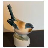 DR - Vintage Porcelain Bird Figurine - Hungary Mark