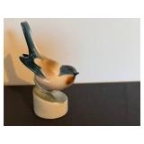 DR - Vintage Porcelain Bird Figurine - Hungary Mark