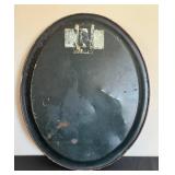 DR - Julia Marlowe Tin Lithograph Tray - Antique Advertising / Vintage Art Nouveau Julia Marlowe Tin Lithograph Tray