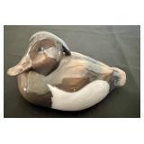DR - Royal Copenhagen Tufted Duck Porcelain Figurine, No 1934