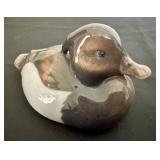 DR - Royal Copenhagen Tufted Duck Porcelain Figurine, No 1934
