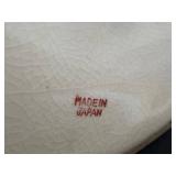 BR - Vintage Porcelain Lady Figurine - Art Deco Green Dress