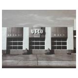 USKO Union Supply Co. Gas Station Vintage Photograph - Framed