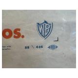 DR - Blood Alley Movie Poster - John Wayne & Lauren Bacall #55/405