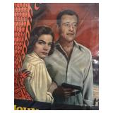 DR - Blood Alley Movie Poster - John Wayne & Lauren Bacall #55/405